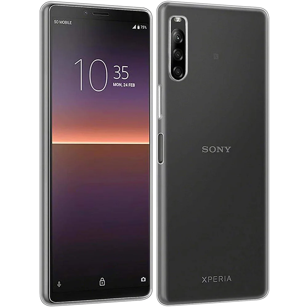 Ультратонкий Прозрачный чехол для Sony Xperia 1 3 5 10 II ii iii Plus Ace IV | Мобильные телефоны и