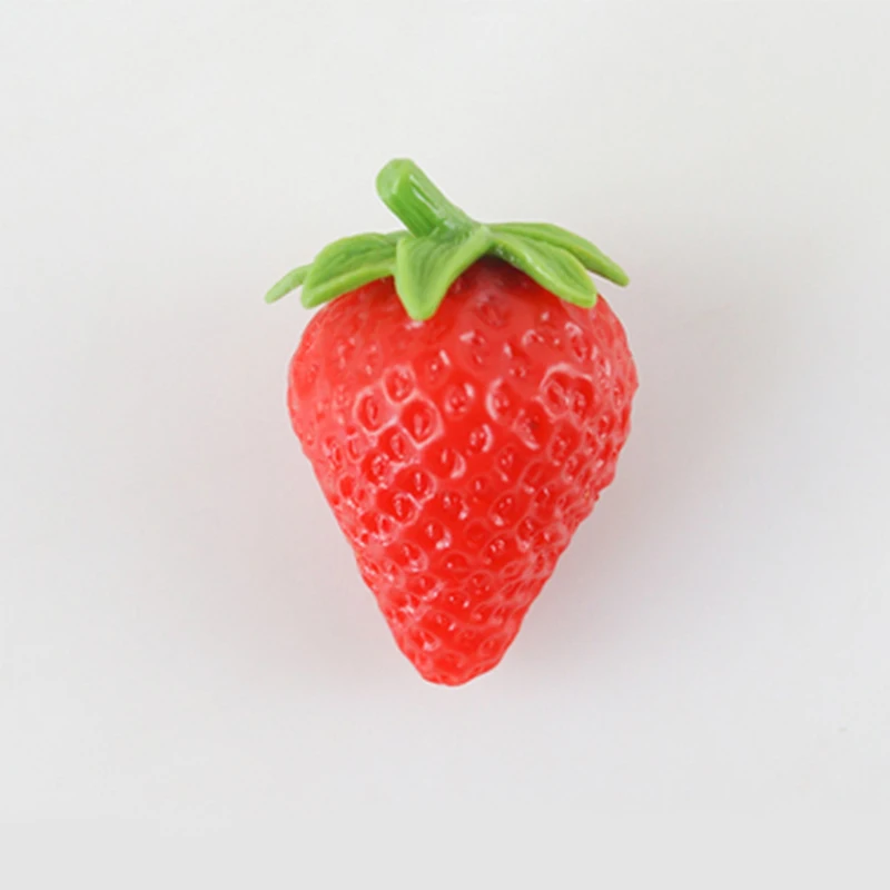 Artificial fruit Fake Simulation Strawberry Model Plastic Photography Props Room Decoration | Дом и сад