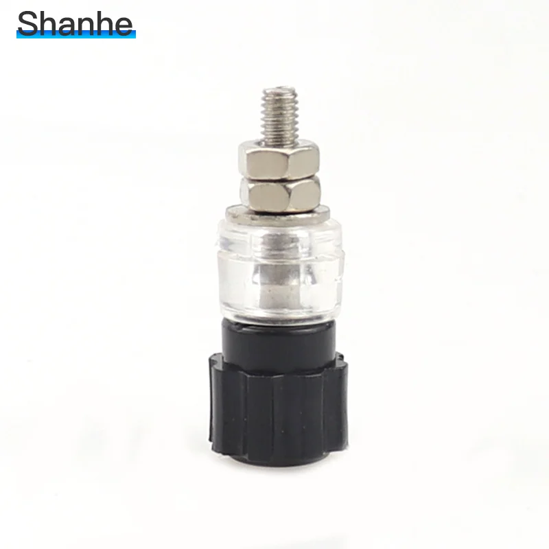 10 шт переплет пост, Клеммная колодка 3 мм - Цвет: 3mm black