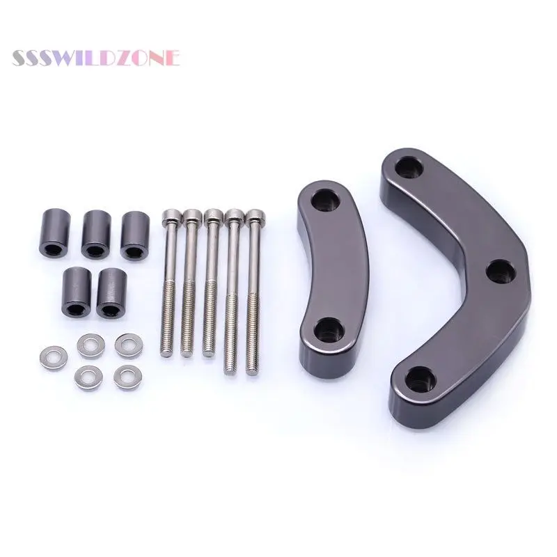 

Applicable to Triumph STREET TWIN THRUXTON 1200/R motorcycle modified parts of the engine anti-fall glue protection glue