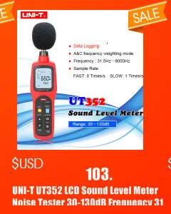 UNI-T UT333 мини-измеритель температуры и влажности внутренний наружный гигрометр с индикацией перегрузки блок преобразования ЖК-дисплей с подсветкой