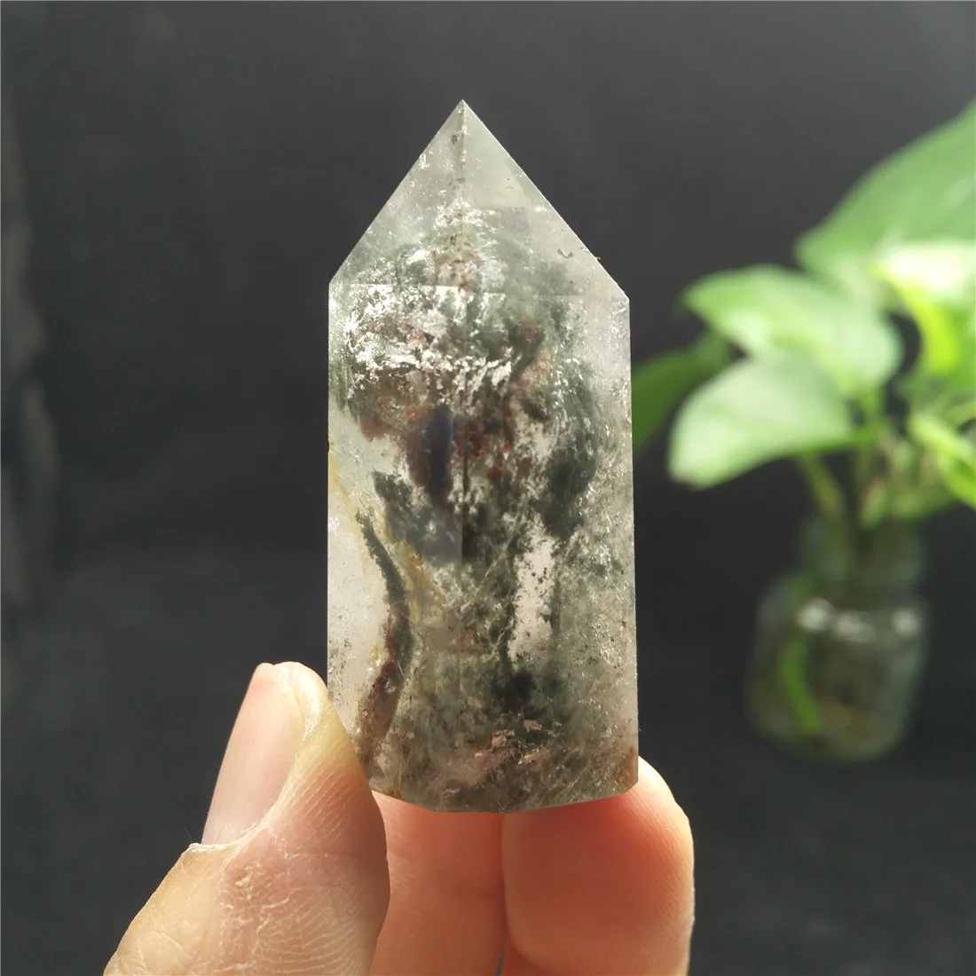 Кристал фантом Stone Island камни кристаллов нарядные ручек на выбор Pierre Naturelle Cristaux