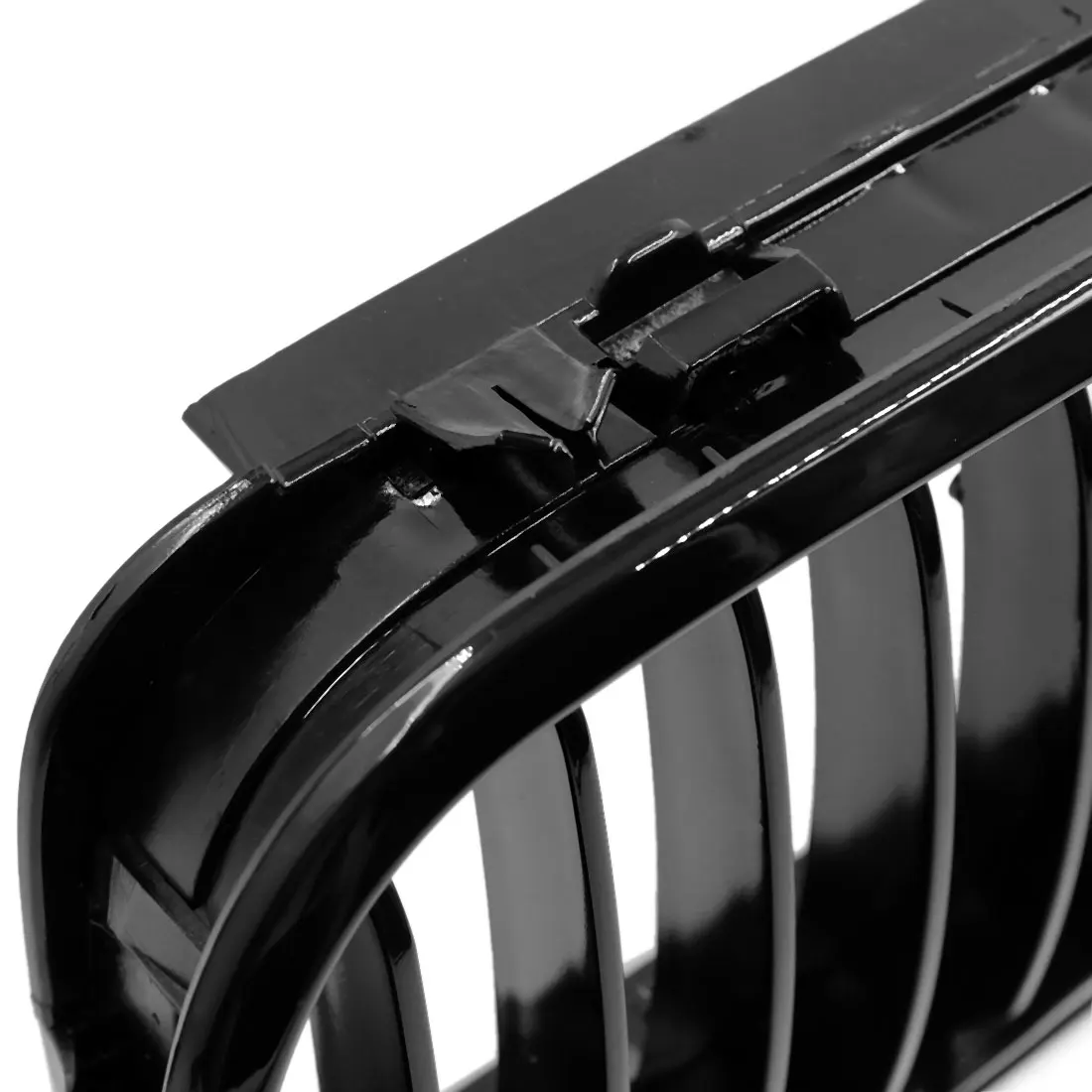 Uxcell 2 шт. глянцевый/матовый черный передний капот решетка радиатора для BMW E46 320i 325i