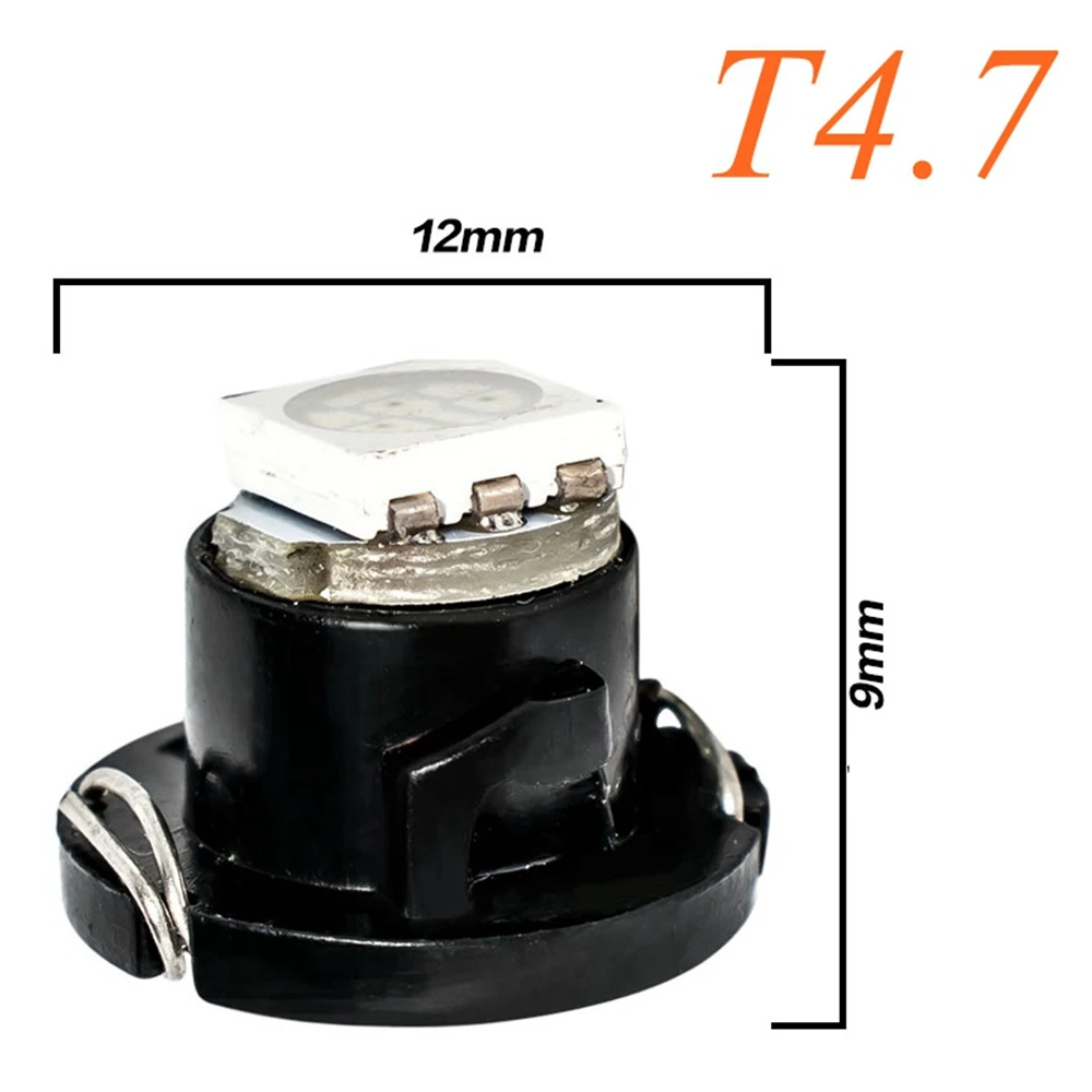 10 шт. B8.5D B8.4D B8.3D T3 T4.2 T4.7 T5 T6.5 T10 W5W светодиодные лампы для приборной панели