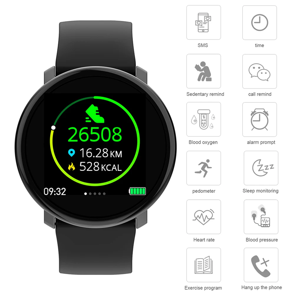 

Smart Watch For M31 Full Touch IP67 Waterproof Multiple Sports Mode Smart Watch For Android And IOS Activity Tracking