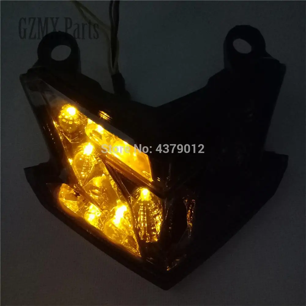 Задний фонарь для мотоцикла светодиодный стоп светильник сигнал указатели