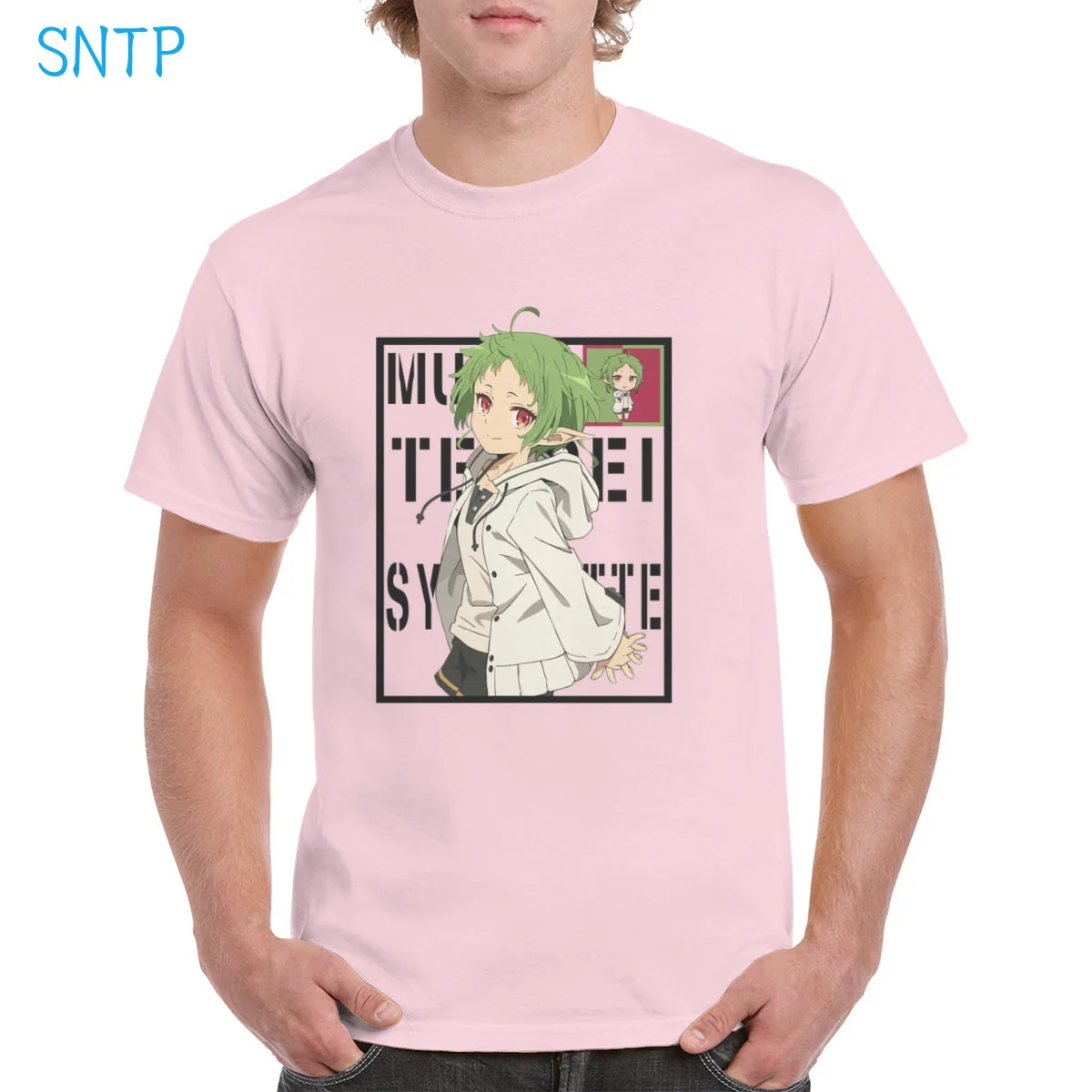 

Mushoku Tensei Sylphiette t shirt Unisex Harajuku Jobless Reincarnation Anime Tops Cute graphics 100% Cotton T-shirt