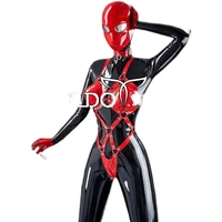 sexy red gogo costume bar nightclub stage dance wear singer party show costumes dancer outfits