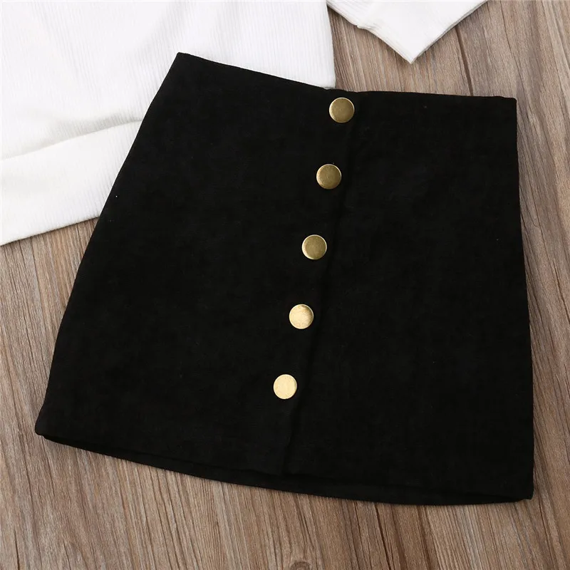 Коллекция 2019 года осенне зимние комплекты одежды для маленьких девочек вязаный