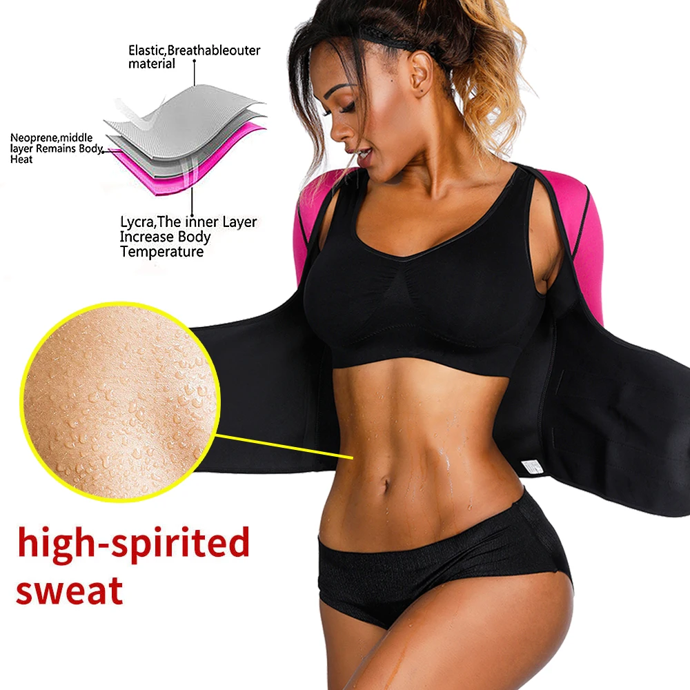 HEXIN неопрен сауна пот талии тренер Вес потери корсет контроль животика Body Shaper Для