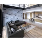 Бесплатная доставка, Лидер продаж, индивидуальные настенные наклейки, 3D многоугольные настенные наклейки, креативный дизайн для украшения дома, фотообои