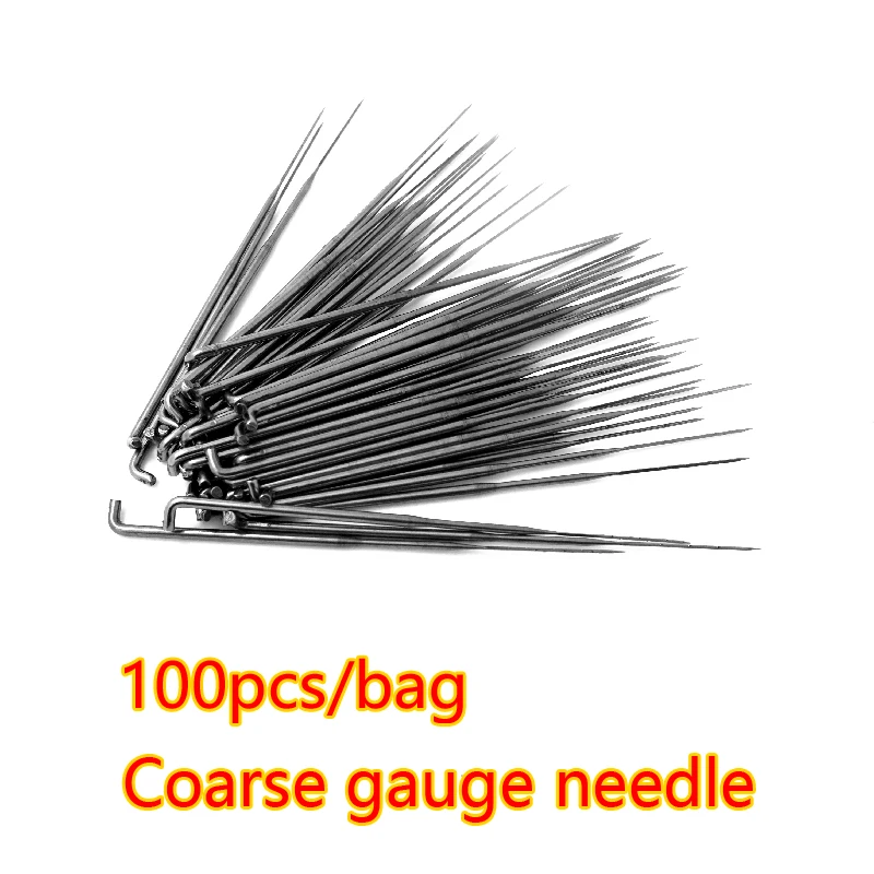 Треугольная игла для валяния 100 шт. грубая тонкая изготовленная в Китае