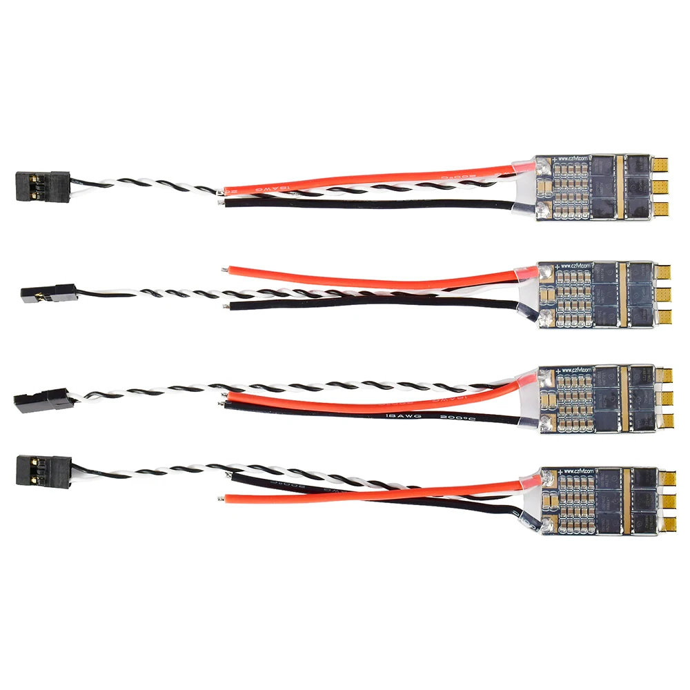 4 шт. Favourite FVT LittleBee 30A 20A бесщеточный ESC blheli _ S OPTO 2 6S поддерживает Мультикоптер Mulitshot