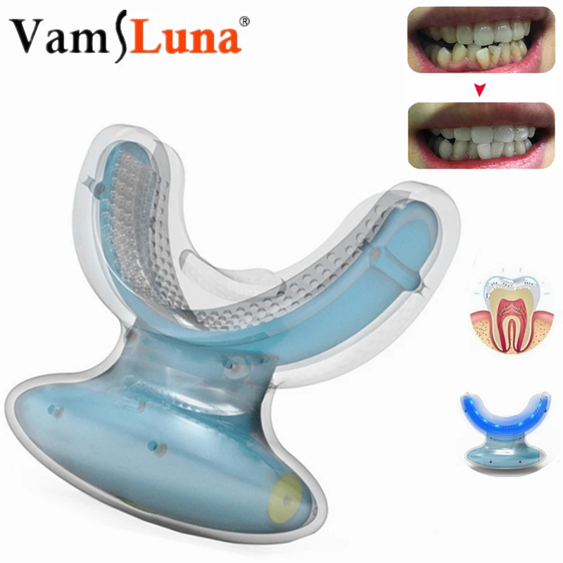 360 ° автоматический ультразвуковой электрический зубная щетка U Тип зуб