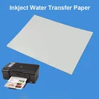 Прозрачная водная переводная бумага для струйного принтера A4, переводная бумага для печати, дизайн сделай сам с высоким разрешением