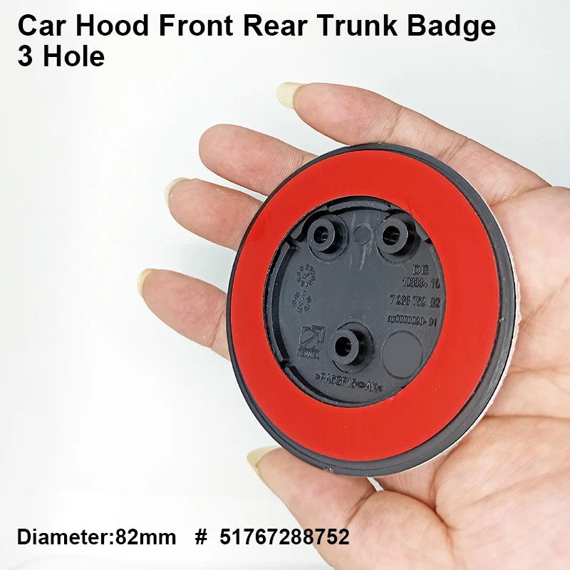 10 шт. 82 мм капот автомобиля передний задний багажник значок Логотип Эмблема Для E46