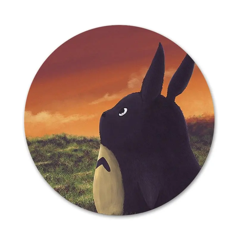 Новое поступление 58 мм милый мультяшный значок Тоторо брошь заколка аксессуары