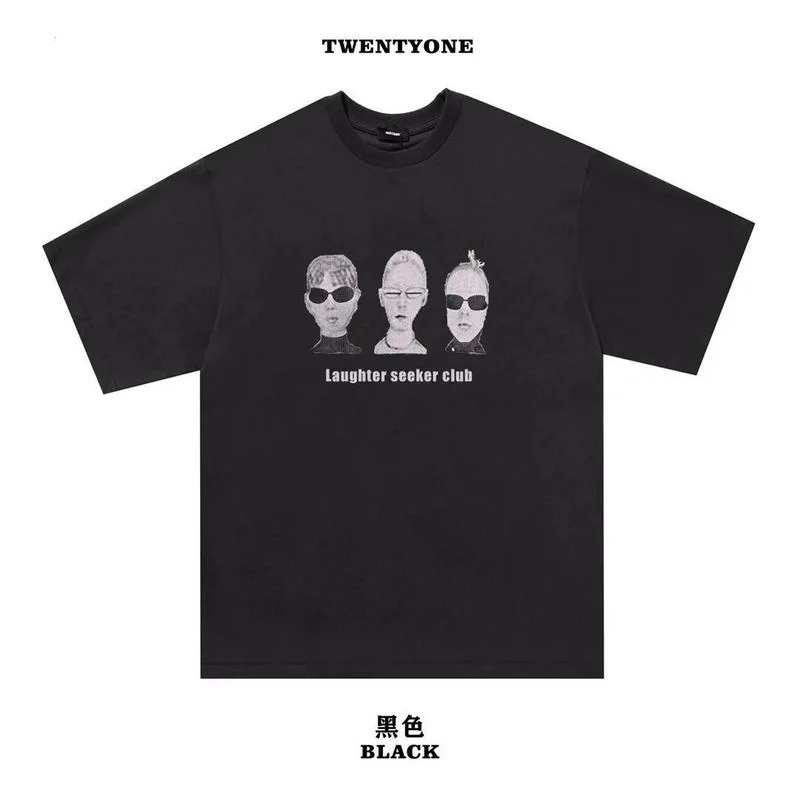 Женская футболка с круглым вырезом и коротким рукавом Повседневная Свободная