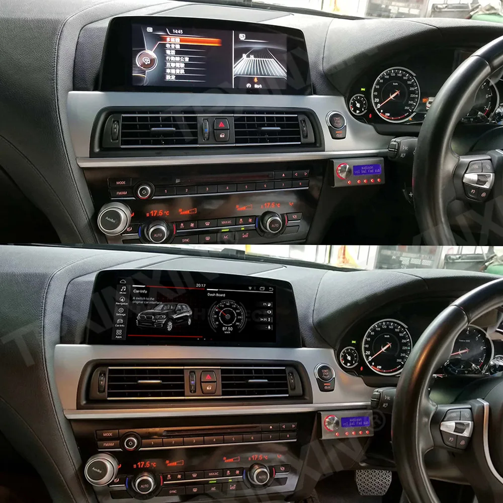 

Автомобильная стереосистема, GPS навигация, радио, беспроводная CarPlay для BMW 6 F06 F12 F13 M6 S63 CIC NBT 640i 650i iDrive