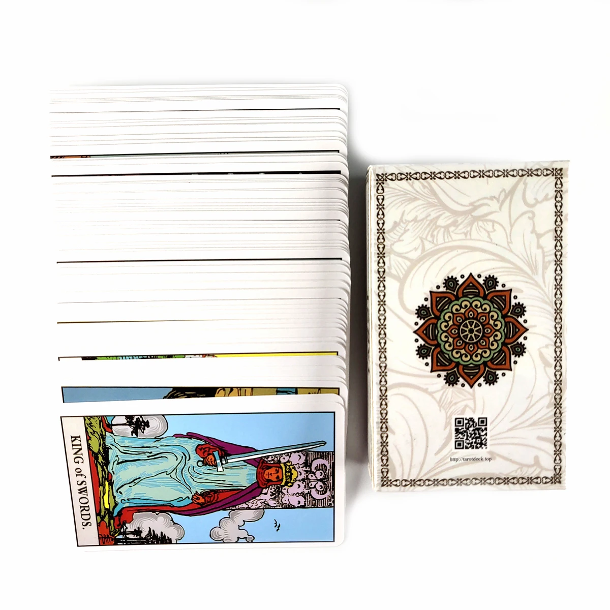 Latest High Quality Classic Design Tarot Cards Fortune Guidance Telling Divination Deck Board Game With PDF Guidebook 78 Pcs | Спорт и
