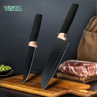 clearance stainless steel kitchen knives set 5cr15 japanese style chef knife bread meat cleaver kitchen knife
