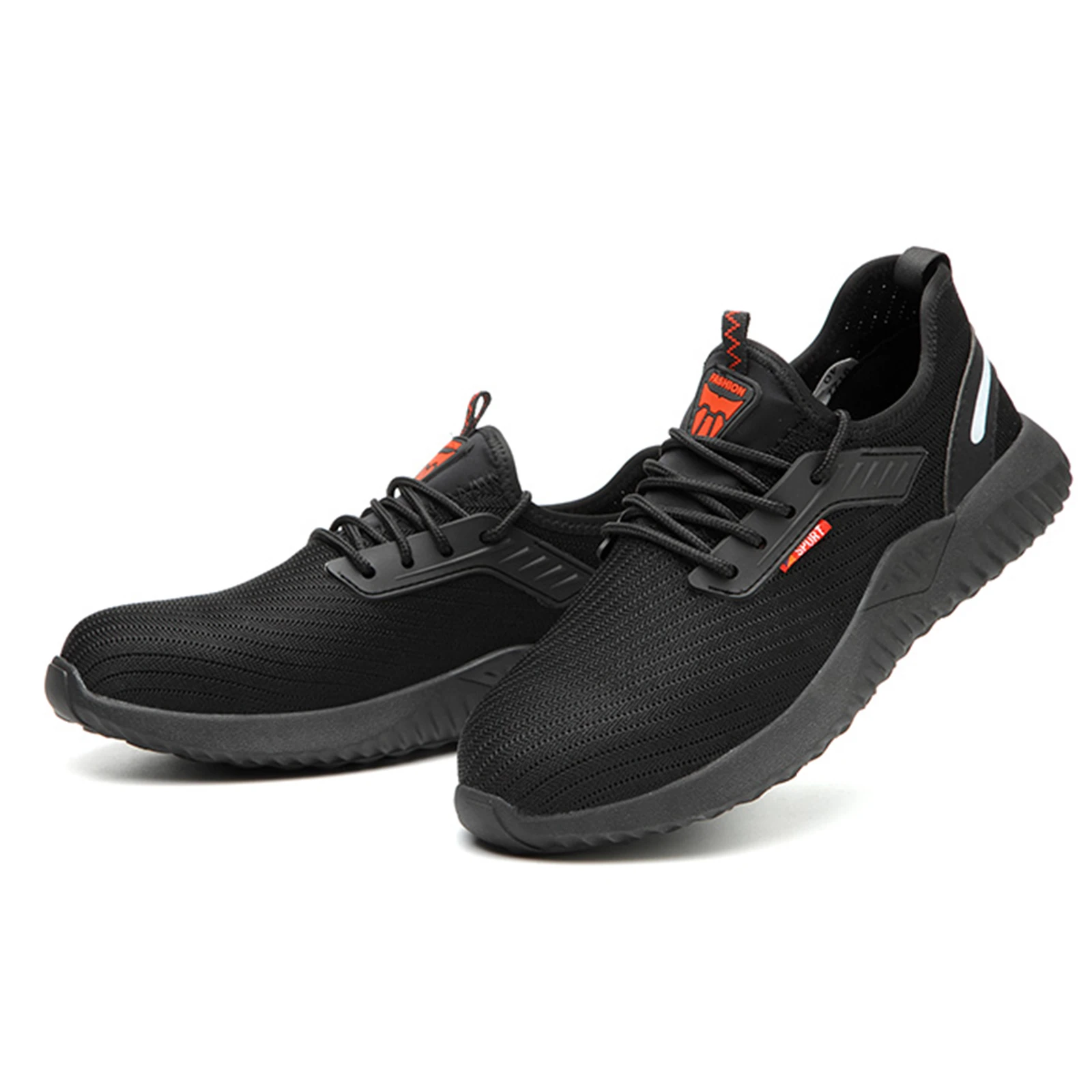 

Steel Toe Safety Shoes Labor Protection Shoes for Men Women Work Sneakers Breathable Lightweight Industrial & Construction Shoe