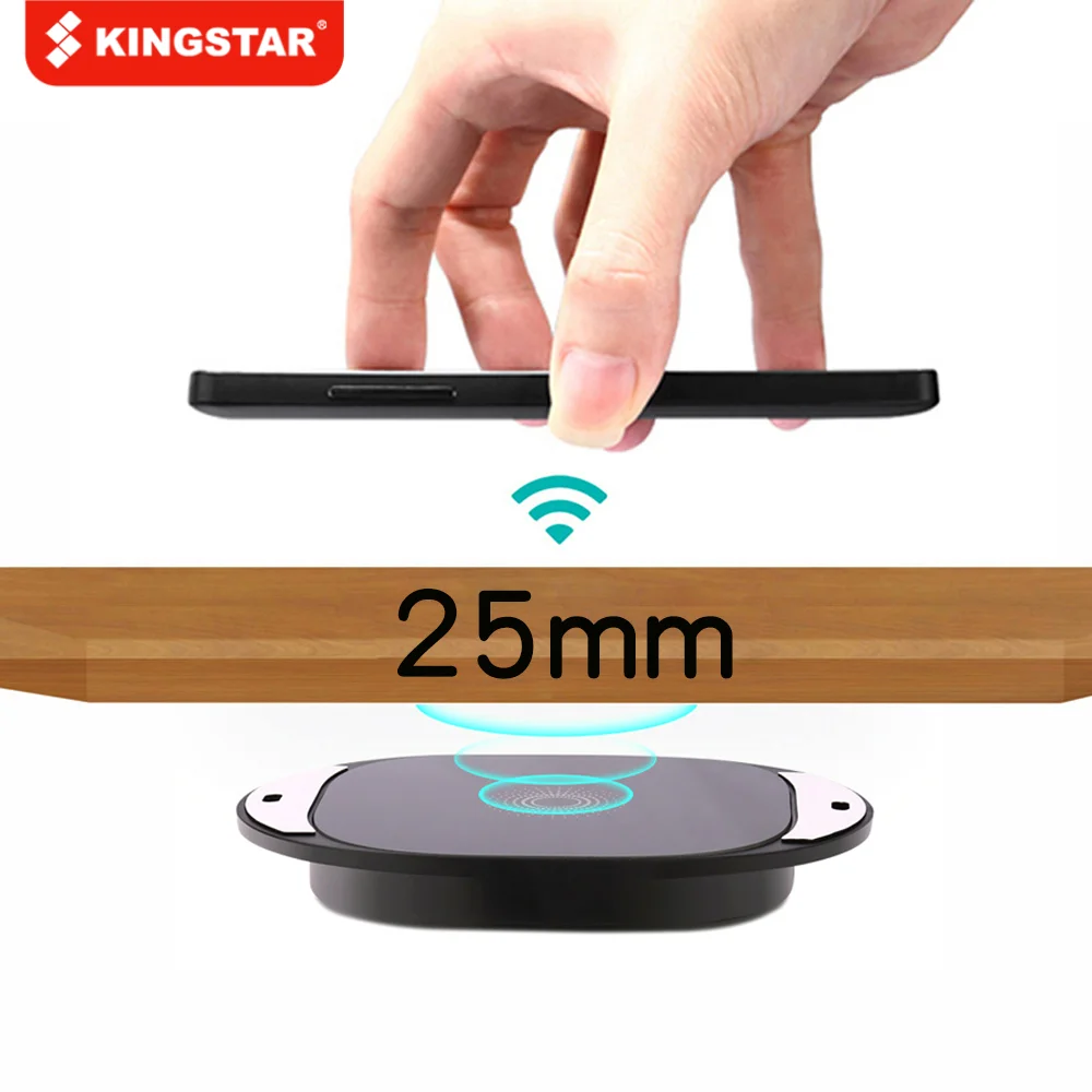 20mm Long Distance Wireless Charger Invisible Fast Charge Transmitter Mobile Phone Hidden Adsorption For iPhone XR 11Pro Samsung | Мобильные