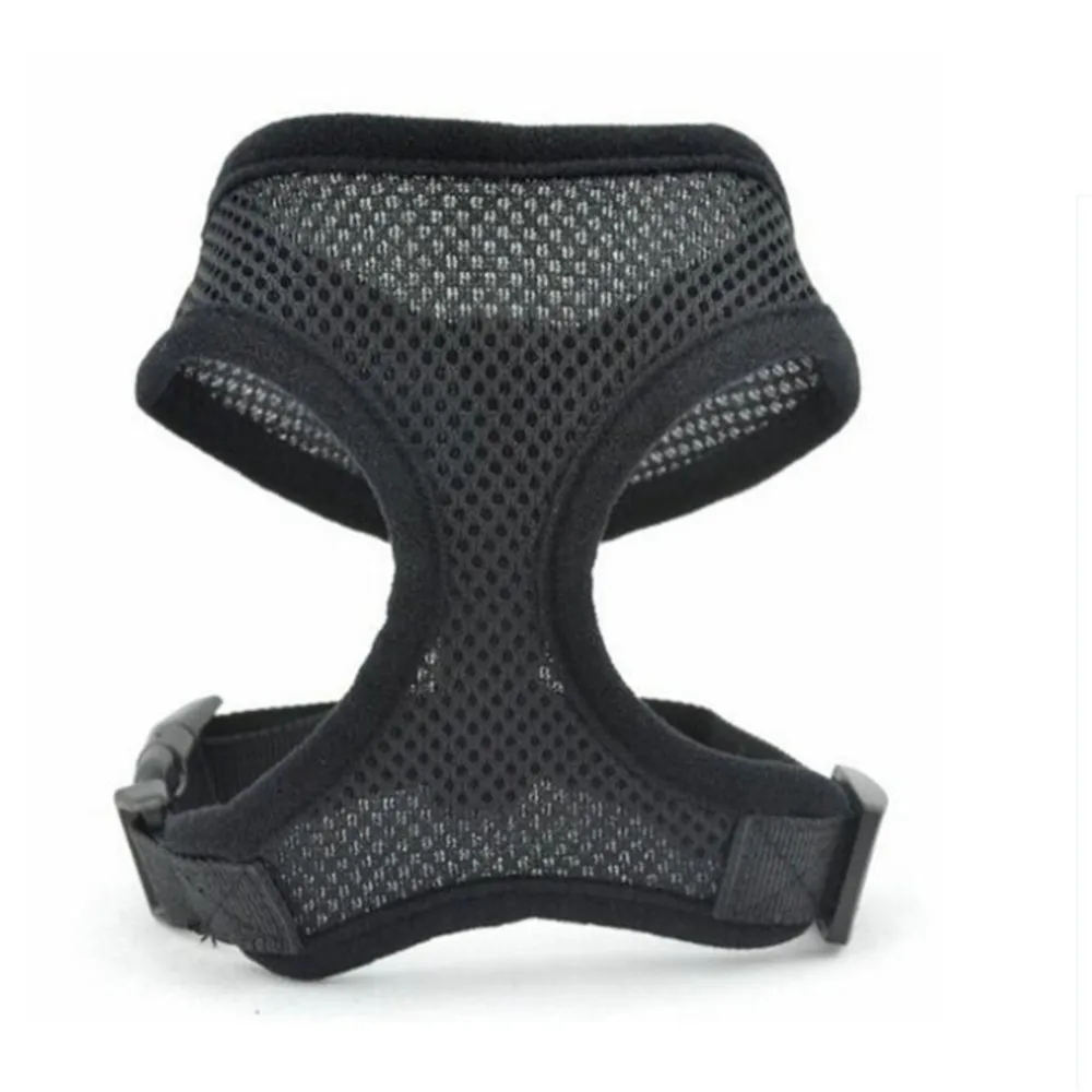 Регулируемая мягкая Воздухопроницаемая сетчатая шлейка для собак ошейник