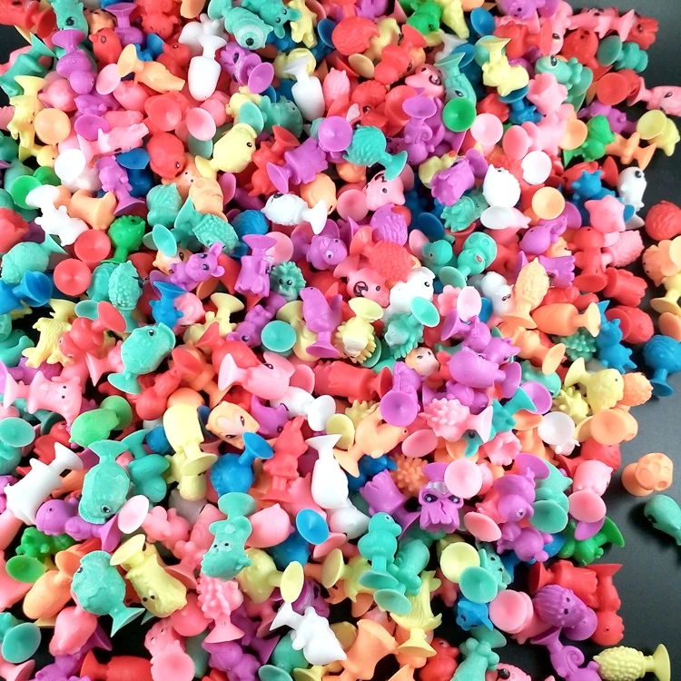 

Mini Sucker Dolls Strange Animal Cupule Suckers Kids Action Toy Capsule Model Suction Cup Puppets