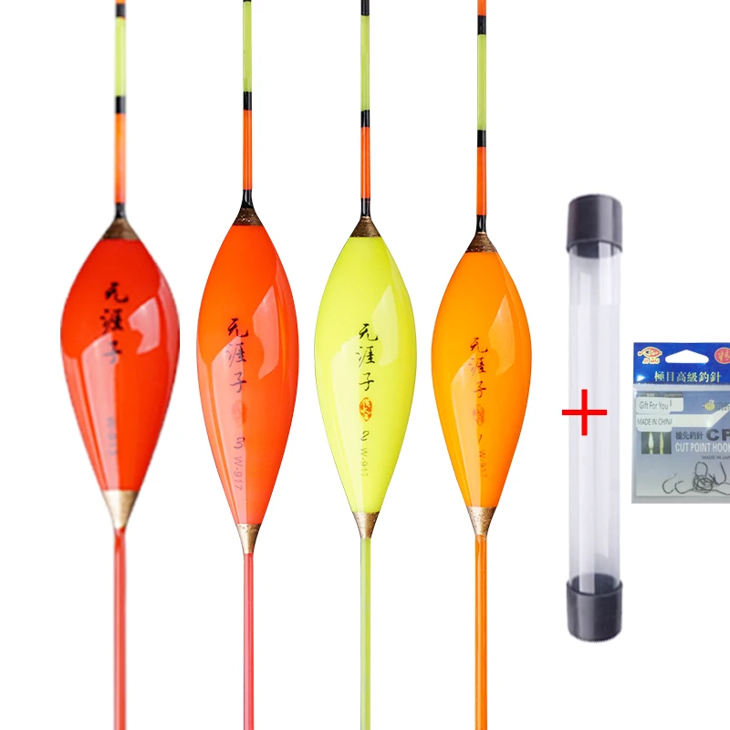 

1 Piece Composite Nano Fishing Float+1 Float Tube+1 Bag Gift Fishing Hooks Hard Tail Buoy Fresh Water Bobber Fishing Tackle