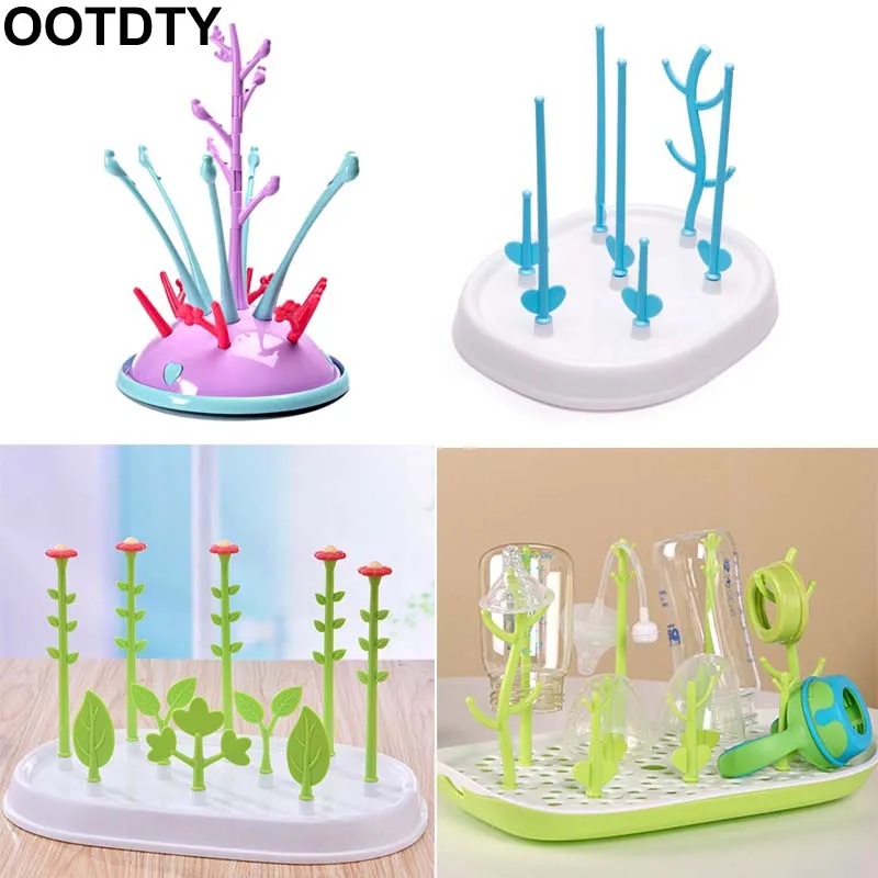 

Многофункциональный держатель для детских бутылочек цветочного типа, стеллаж для хранения С Пылезащитным чехлом, стеллажи для сушки детск...