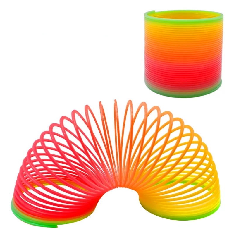 Радужные весенние игрушки антистресс забавная игра складные пластиковые