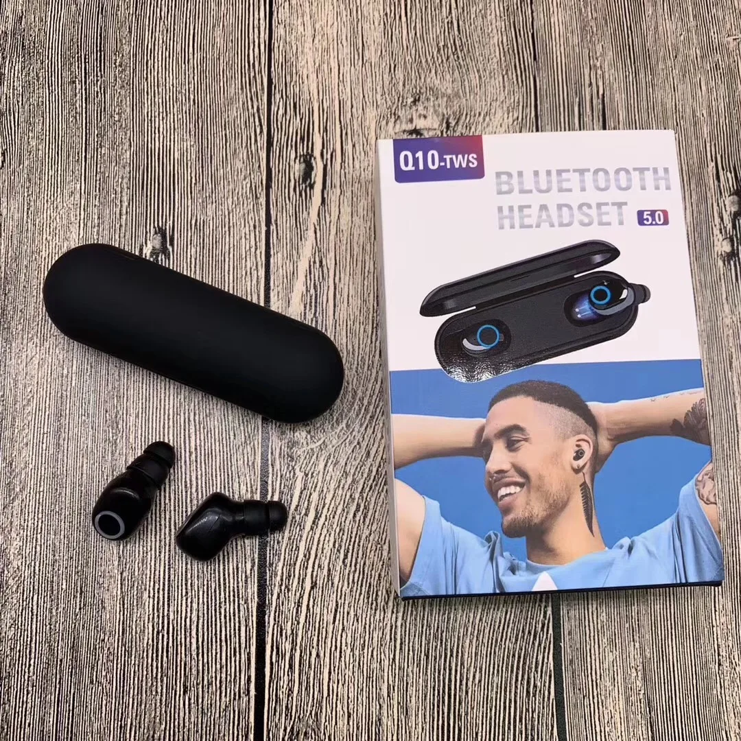 Q10 TWS наушники вкладыши беспроводные Bluetooth стерео HIFI качество звука микрофон