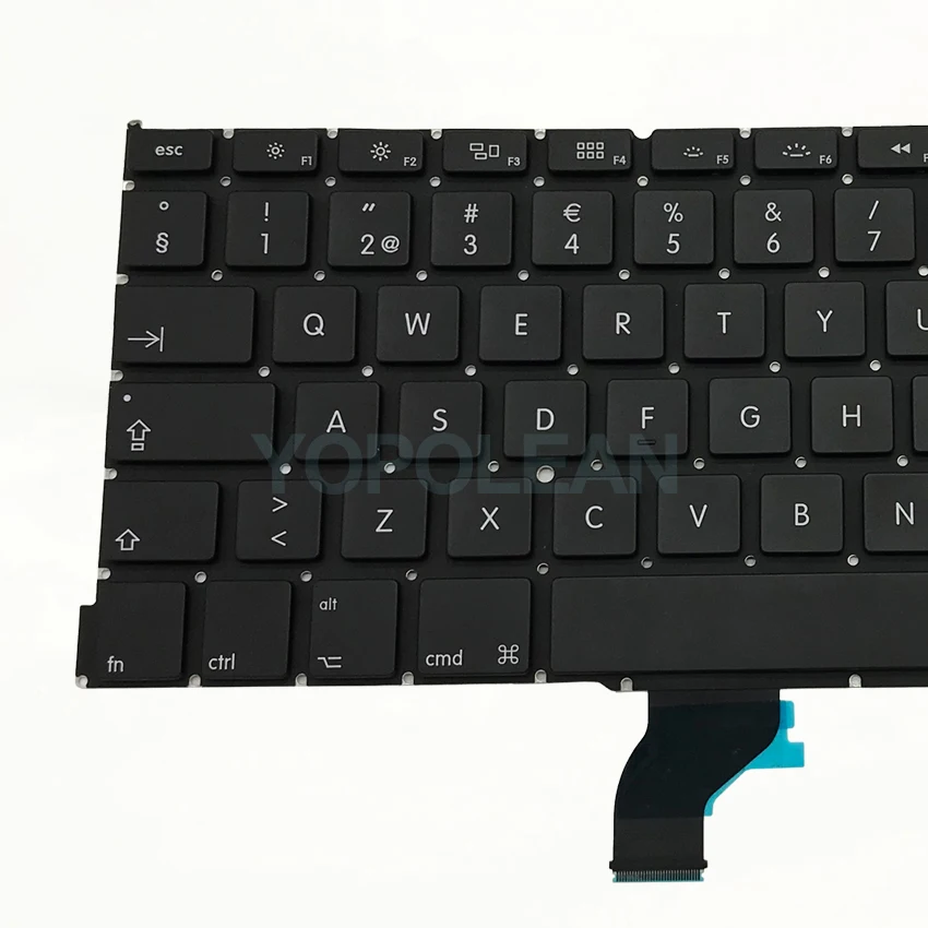 Новая шведская клавиатура с подсветкой для Macbook Pro Retina 13 &quotA1502 2013 2014 2015