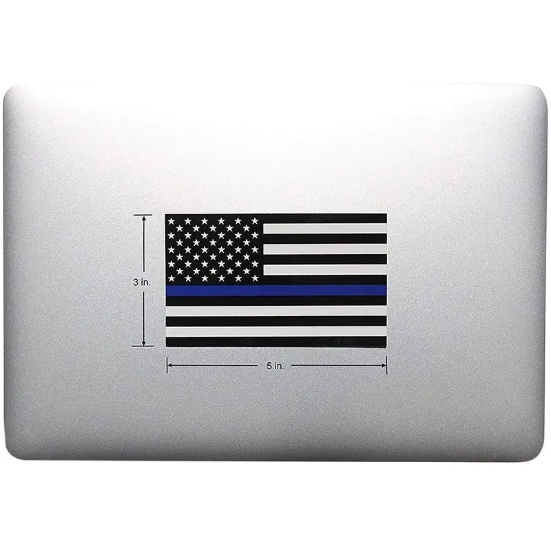 Прямоугольная наклейка на автомобиль с изображением голубой живой жизни