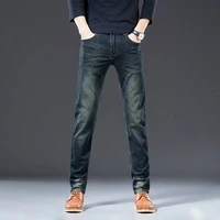 straight jeans stretch trousers jeans for men brand men new jeans slim fit skinny denim jeans designer elastic