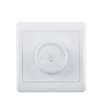 86 type dimmer switch panel wall 220v high power 800w stepless switch dimmer incandescent lamp