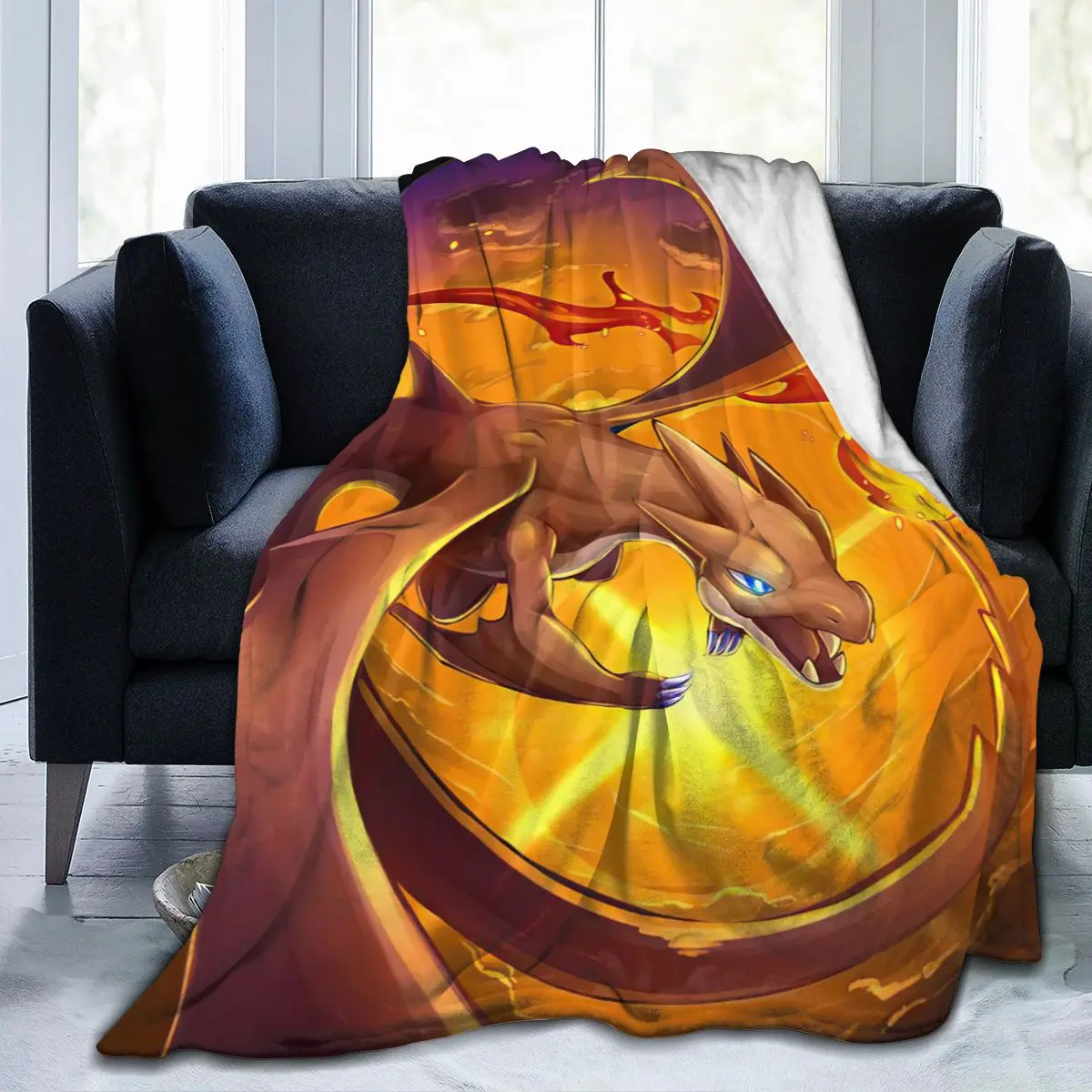 

Ультрамягкое одеяло для дивана, покрывало, мультяшное Фланелевое постельное белье, покрывало для дивана, украшение для спальни для детей и ...