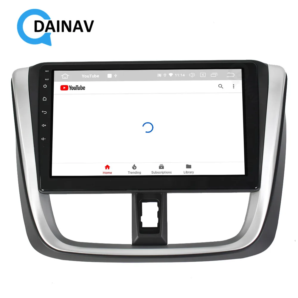 2 DIN Автомобильный мультимедийный плеер автомобильное радио FOR-TOYOTA VIOS YARIS 2017 + Android