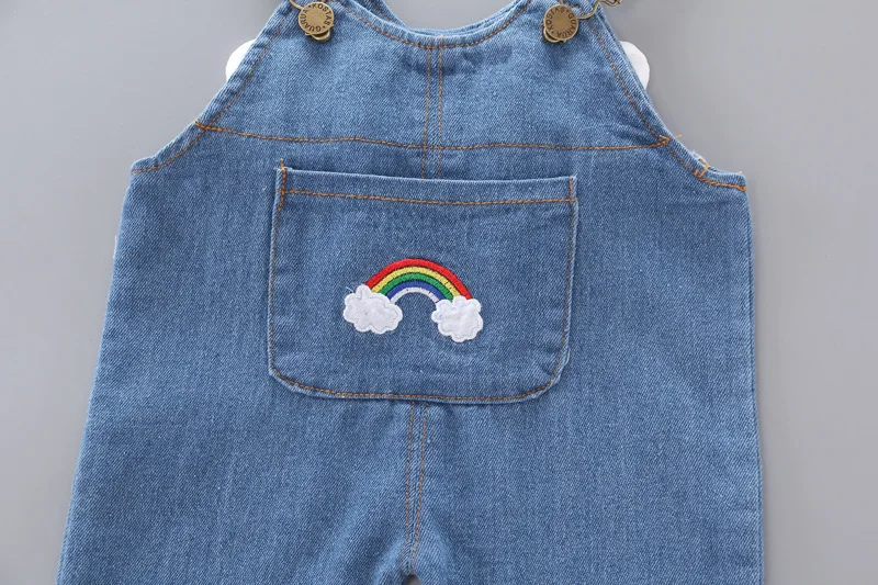 Весенне-осенний комплект детской одежды Новая повседневная хлопковая футболка в