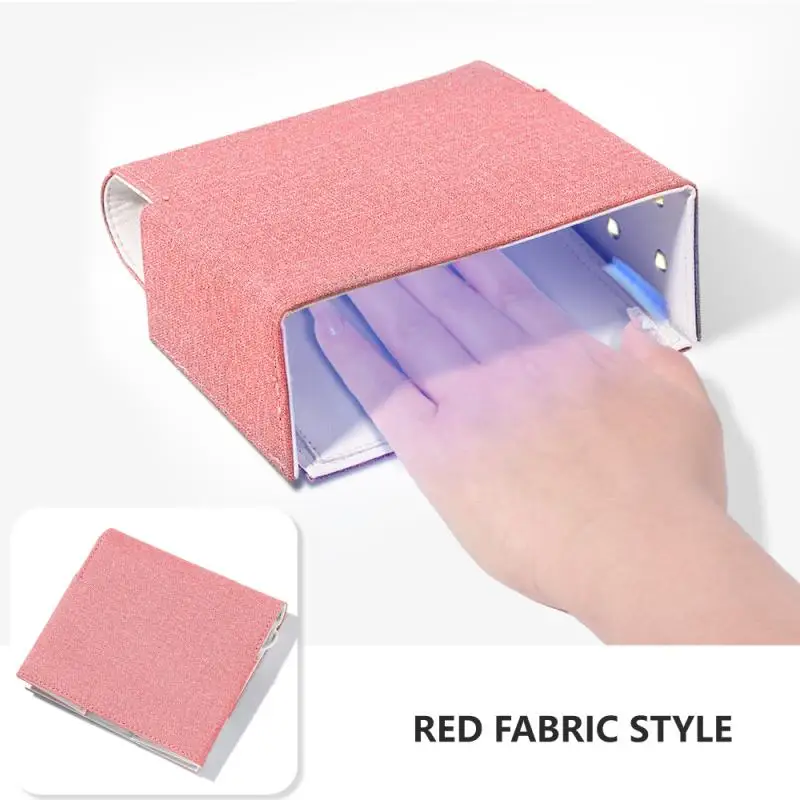 1 шт. 54 Вт Портативный Складной Сушилка для ногтей лак УФ и светодиодной лампы