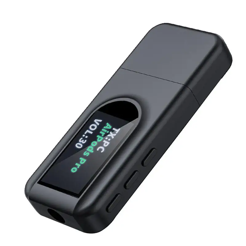 5 0 Bluetooth адаптер беспроводной ЖК дисплей USB приемник музыкальный аудио передатчик