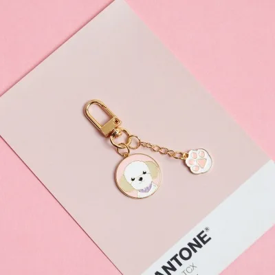 Прекрасный животное собаки брелок Шнауцер вельш корги брелки подарок для