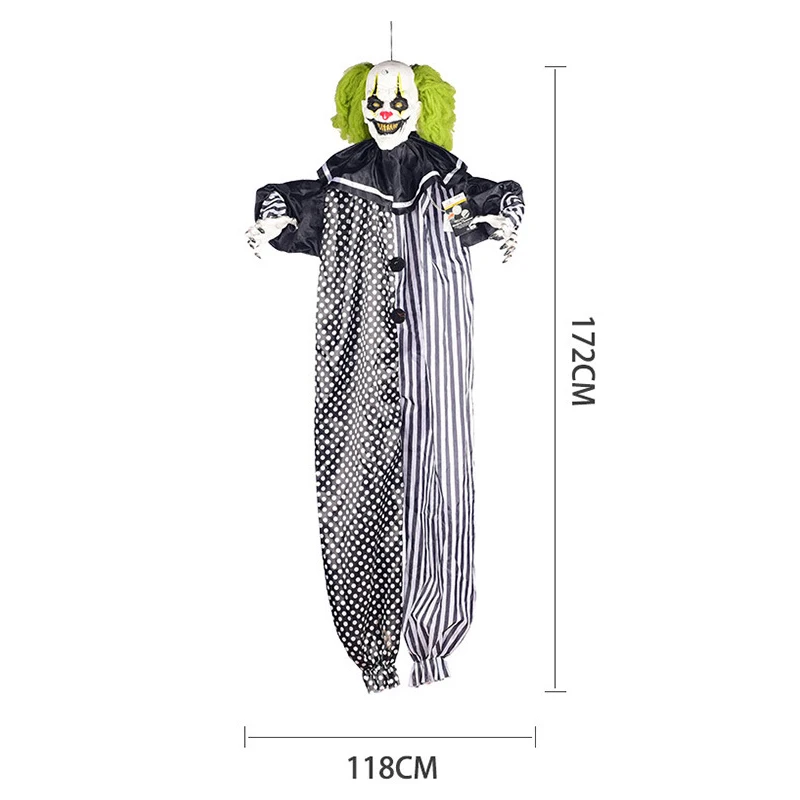 

Skull Halloween Hanging Ghost Haunted House Hanging Grim Reaper Horror Props Home Door Bar Club Halloween Decorations