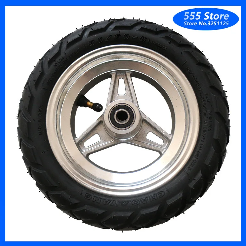 80/60-6 Tire Wheel with Inner Hub Scooter for ATV Buggy Quad Lawn Mower Garden Tractor | Автомобили и мотоциклы
