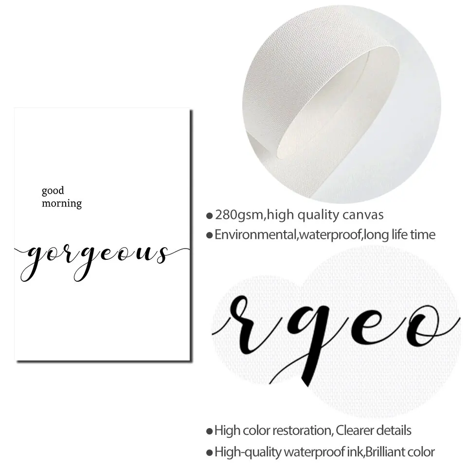 Здравствуйте там Мода постер Скандинавская Картина на холсте художественная