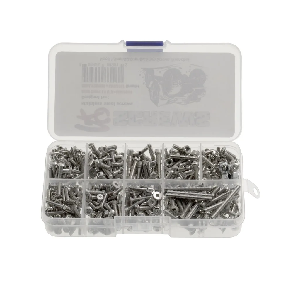 

Universal Screws Box Set for 1/10 RC Crawler AXIAL SCX10 III Capra 1.9 UTB AXI03004 AXI03007 AXI03006 Remote Control RC