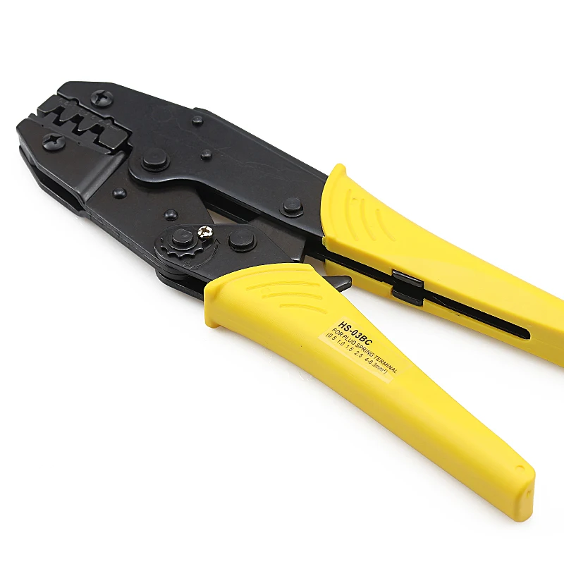 

Crimping pliers HS-03BC 8 jaw for plug /tube/insulation/no insulation/crimping cap/coaxial cable terminals kit 230mm clamp tools