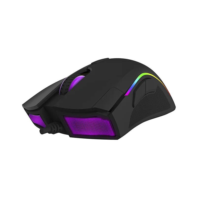 Проводная игровая мышь Delux M625 PMW3325 5 уровней макс. до 10000DPI 7 кнопок задний