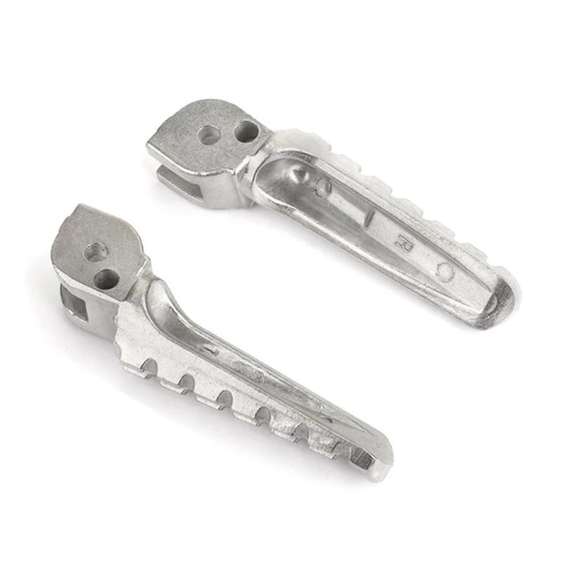 Motorcycle Front Rear Footrest Foot Pegs for Ducati Monster 696 796 2009-2014 2010 2011 2012 Aluminum Silver | Автомобили и